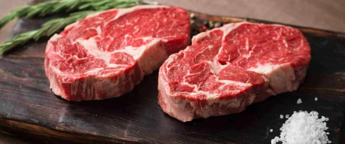3 lbs of Ribeye Steaks - restocks in July